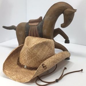 Stetson straw Cowboy Hat